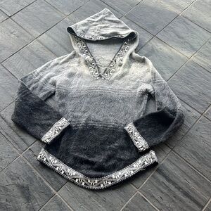 Authentic Peruvian Handmade Alpace Hooded Sweater